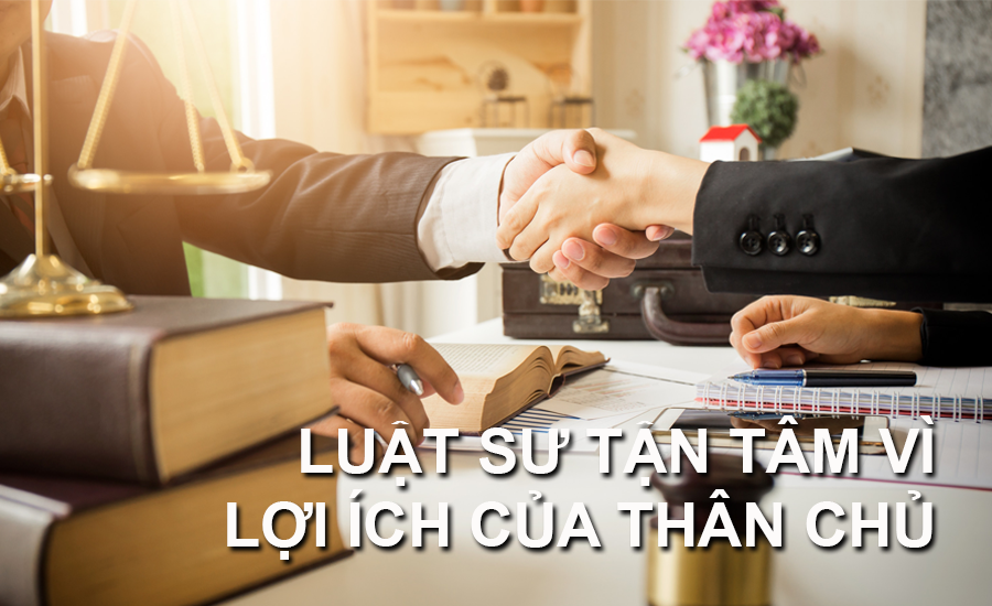 Luật sư cam kết tận tâm giải quyết triệt để tranh chấp
